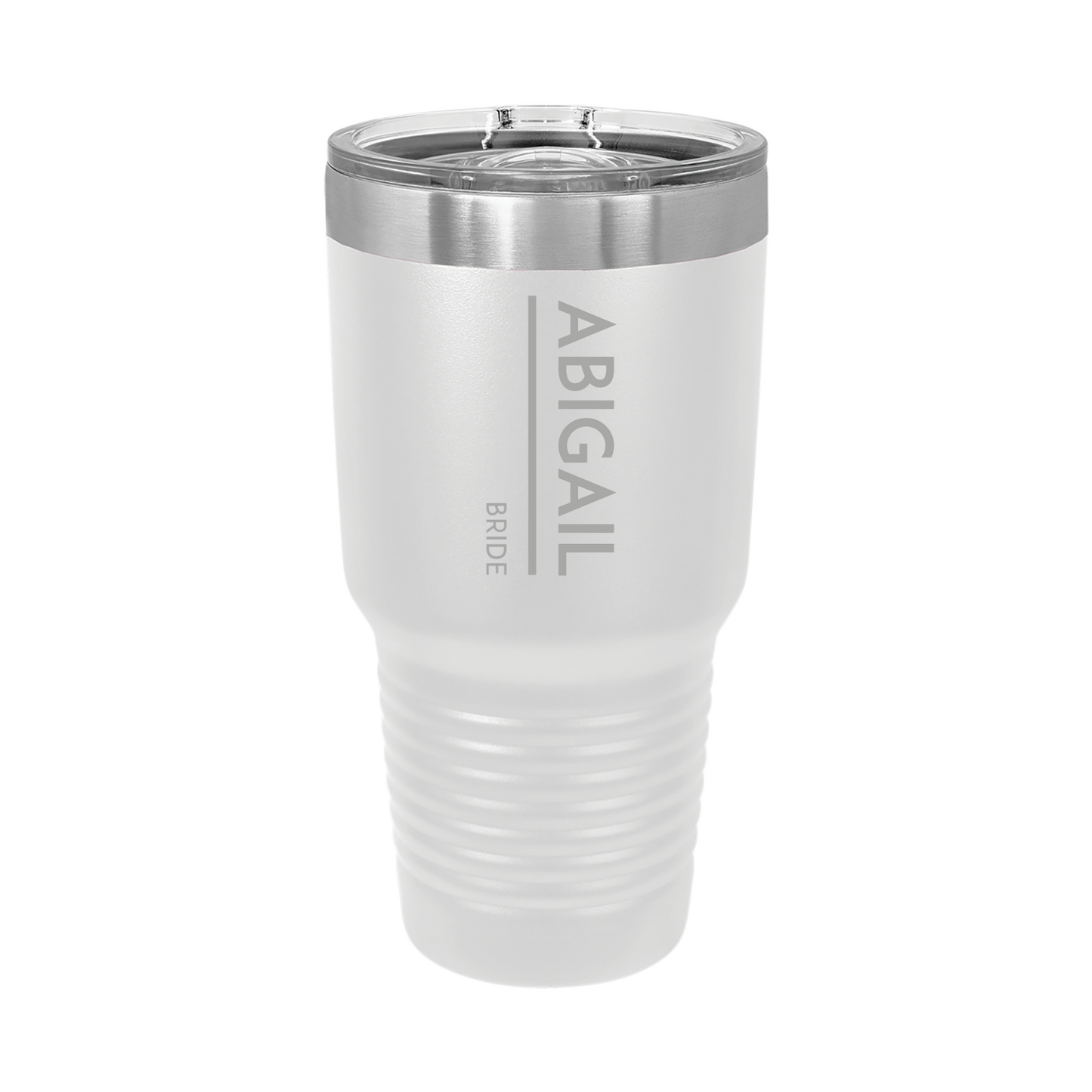 Polar Camel 30 oz. Vacuum Insulated Ringneck Tumbler with Clear Lid