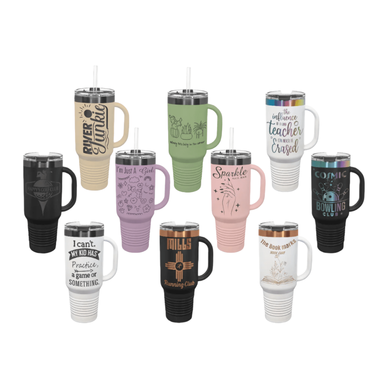 40oz Polar Camel Tumbler Custom Engraved Drinkware - Laser Traditions Engraving & Gift