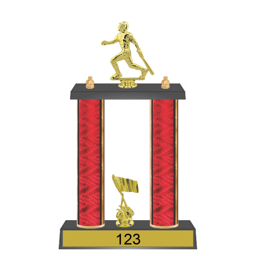 BIG PLATE Two Column Trophy - Laser Traditions Engraving & Gift