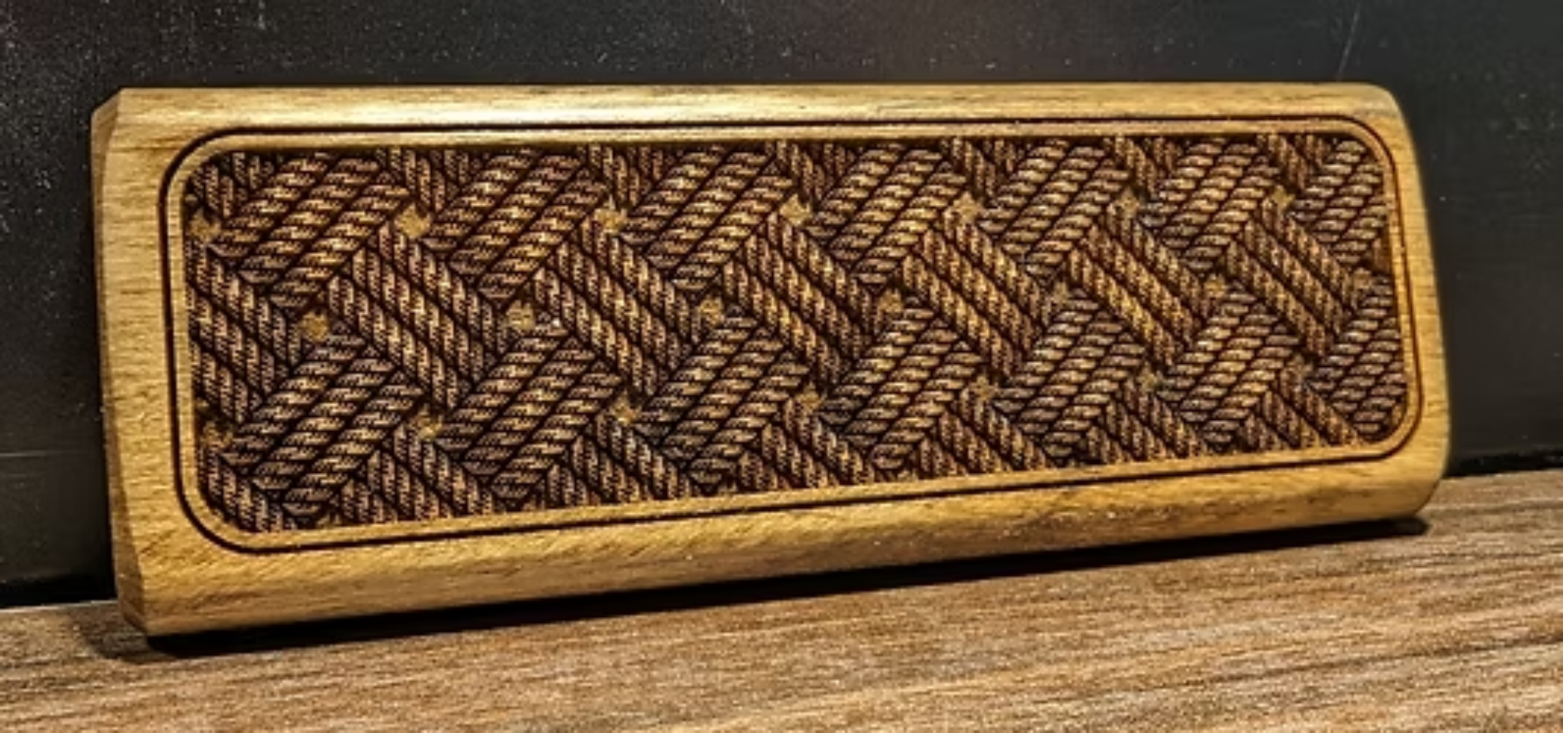 checkering and stippling custom gun engraving