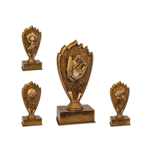 Blaze Resin Award with Custom Engraving - Laser Traditions Engraving & Gift
