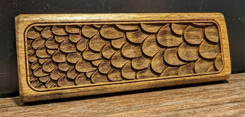 checkering and stippling custom gun engraving