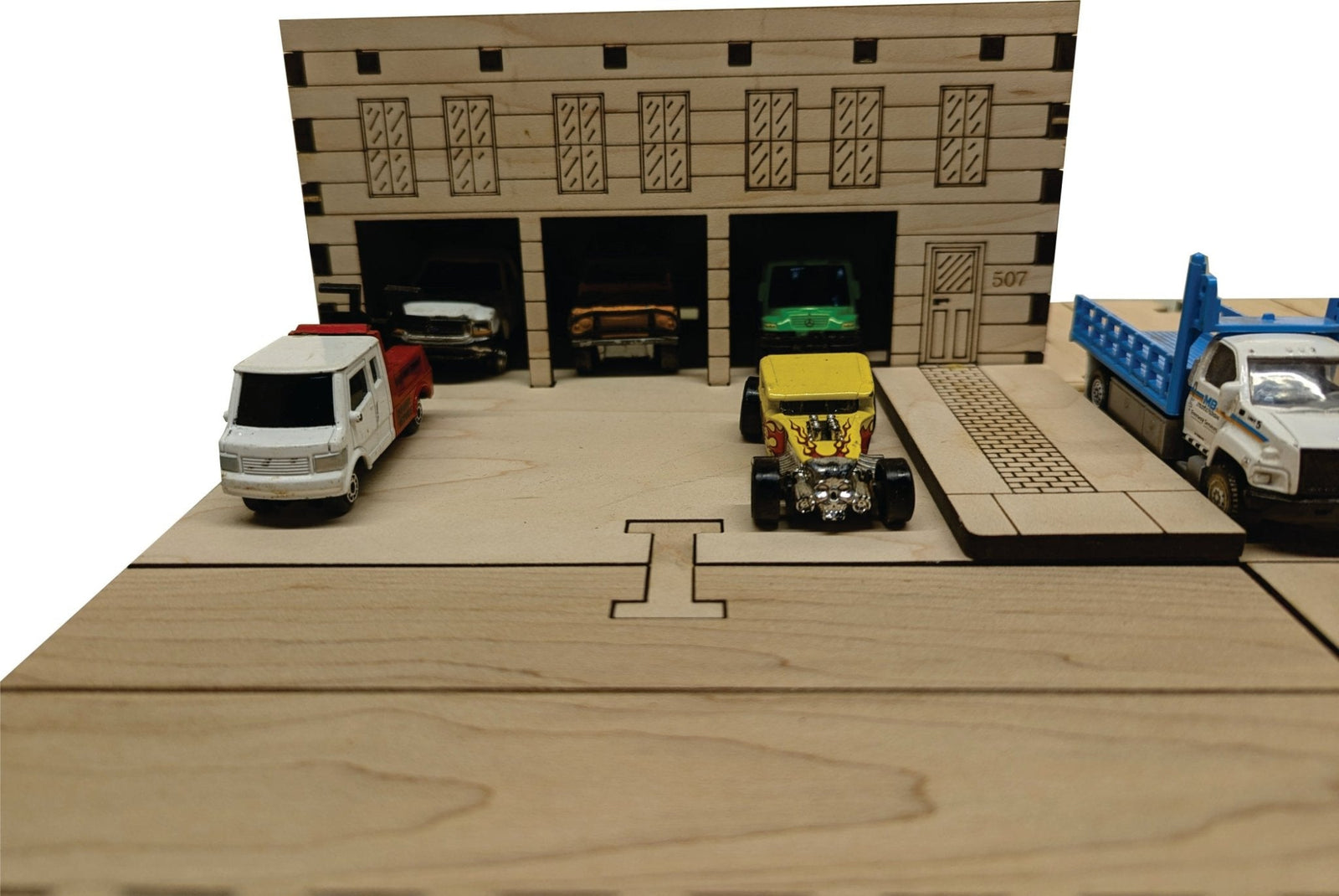 House DIY Matchbox Hot Wheels Toy - My Car City Building Sets - Laser Traditions Engraving & Gift