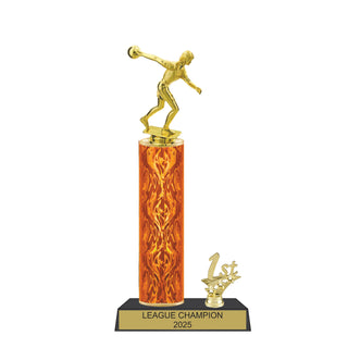 Custom Single Column Trophies with Trim and Engraving - Laser Traditions Engraving & Gift