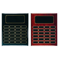 24 Plate Perpetual Plaque with Custom Engraving and Gloss Finish - Laser Traditions Engraving & Gift