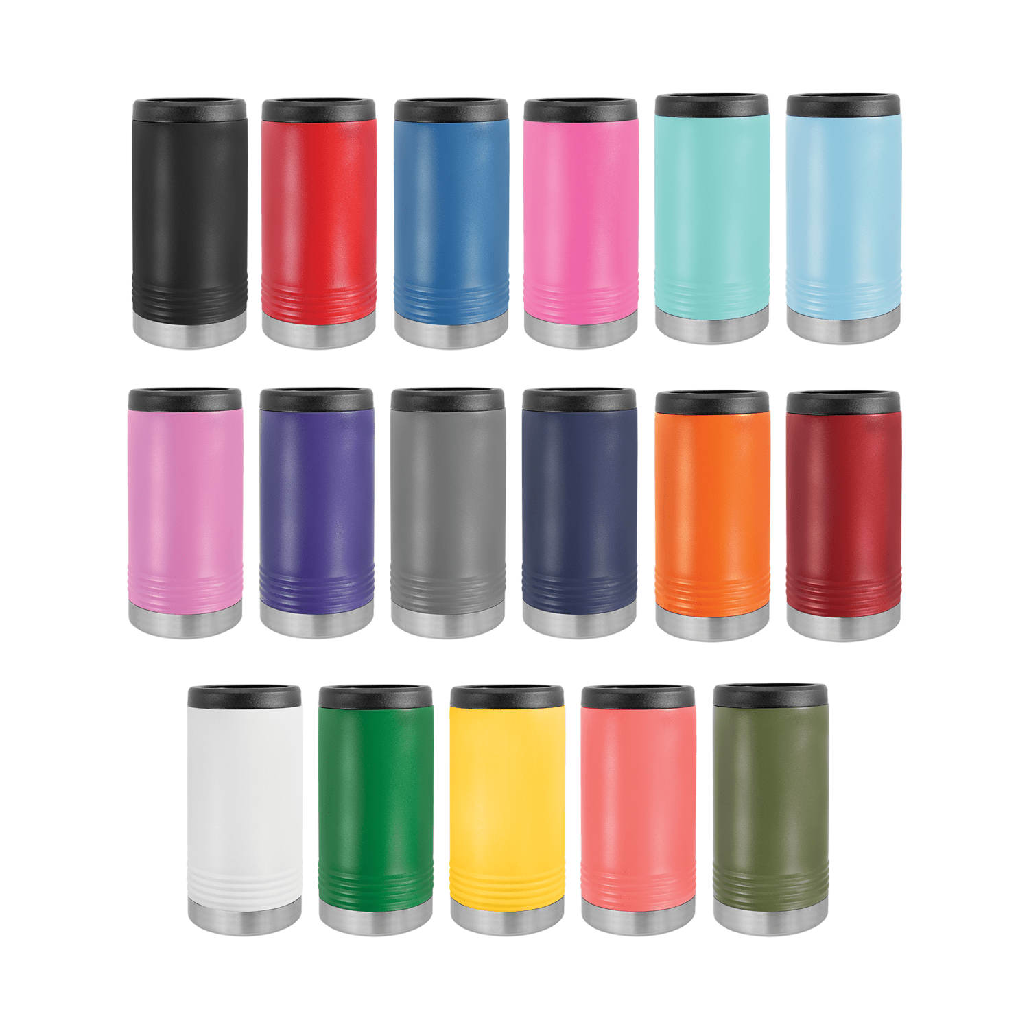 Custom Polar Camel Beverage Holder Stainless Steel Can Cooler - Laser Traditions Engraving & Gift
