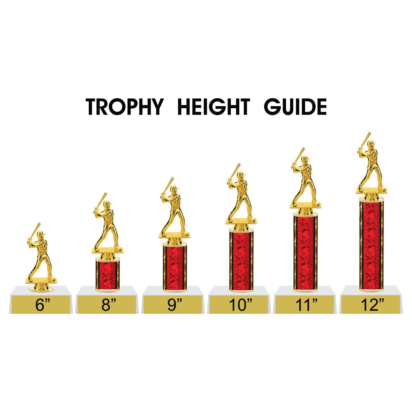 BIG PLATE Single Column Trophy