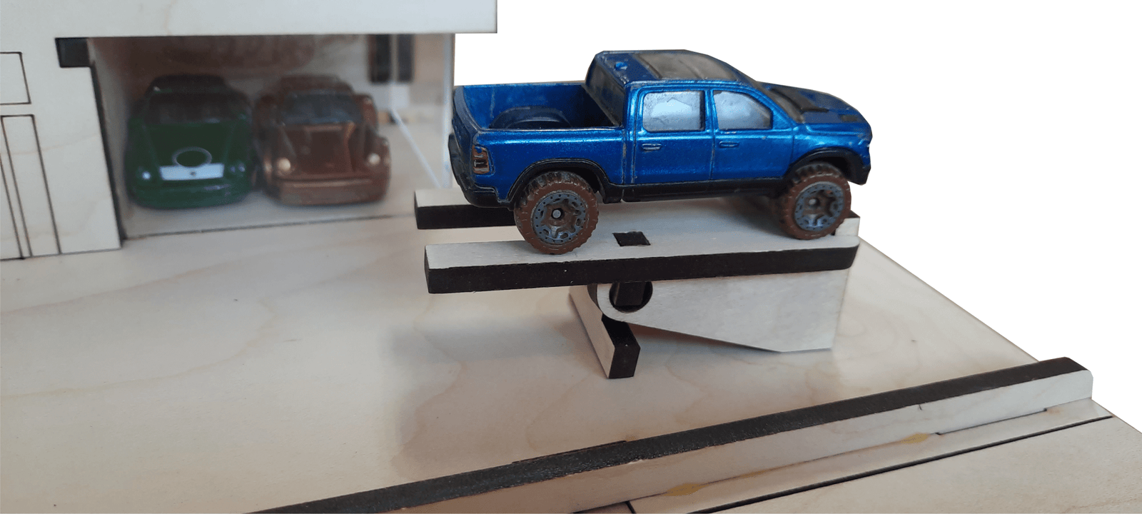 Car Dealer Building Kit DIY Matchbox Hot Wheels Toy - Laser Traditions Engraving & Gift