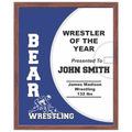 Custom Wrestling Award Plaque - Laser Traditions Engraving & Gift