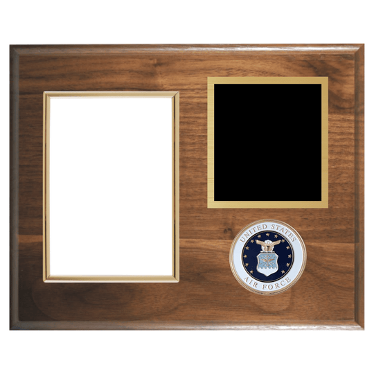 Custom Air Force Engraved Plaque – Personalized Military Award Gift - Laser Traditions Engraving & Gift