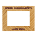 Custom Engraved Solid Wood Picture Frame - Laser Traditions Engraving & Gift