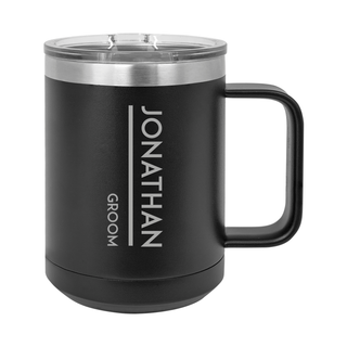 Custom Polar Camel 15oz Stainless Steel Coffee Cup - Laser Traditions Engraving & Gift