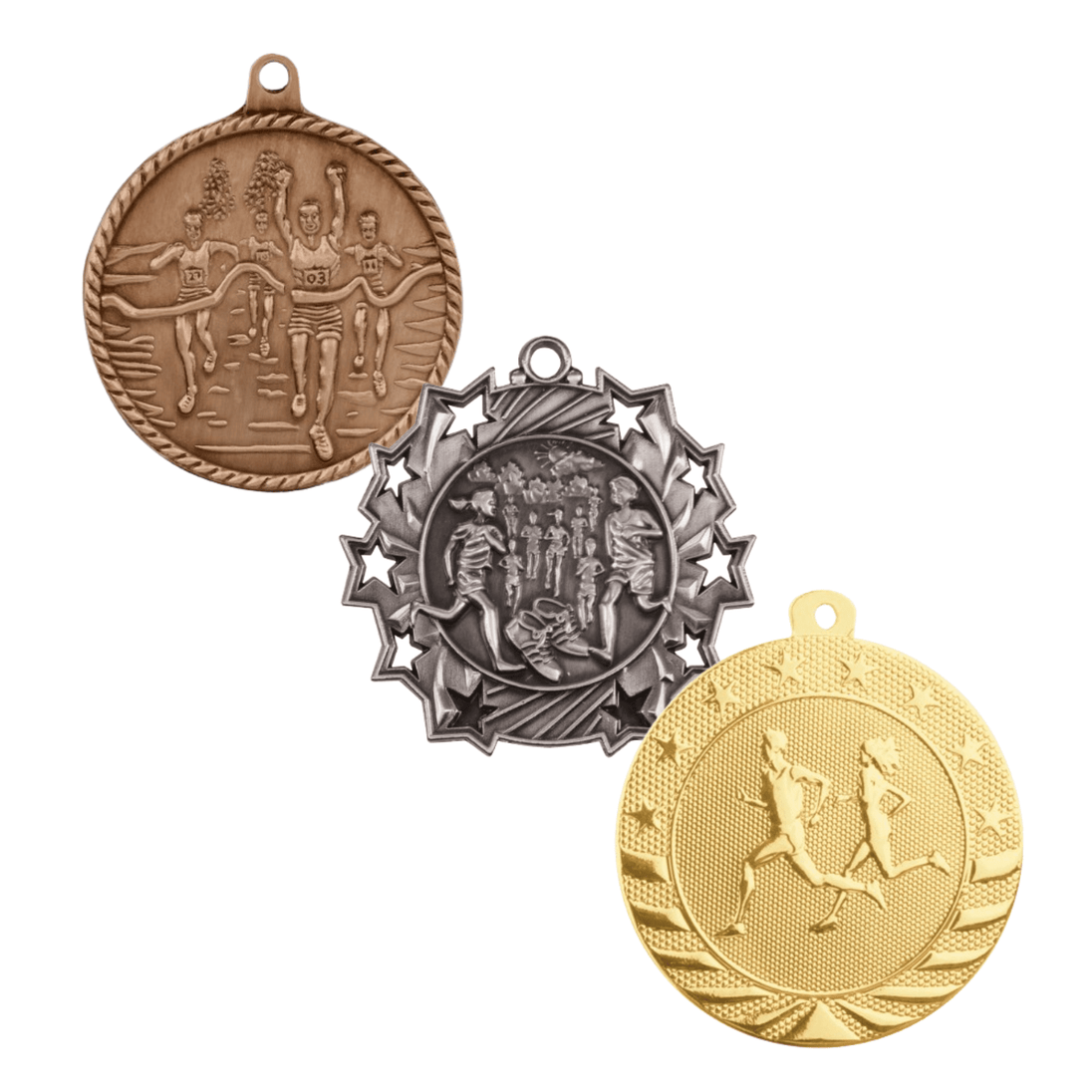 Cross Country Medals with Custom Engraving for Races and Teams - Laser Traditions Engraving & Gift