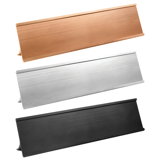Customizable Desk Name Plate w/optional Holder