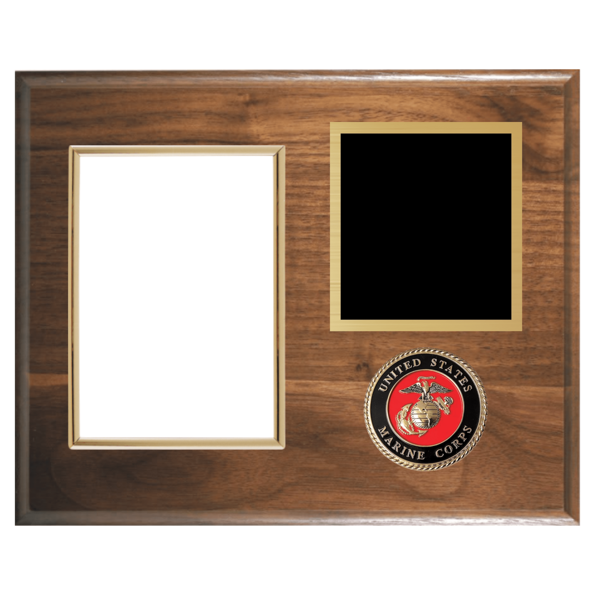 Marine Corps Engraved Plaque – Custom Military Tribute - Laser Traditions Engraving & Gift