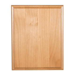 red alder plaque