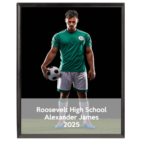 Custom Sports Plaque for Athletes | Personalized Photo Gifts - Laser Traditions Engraving & Gift
